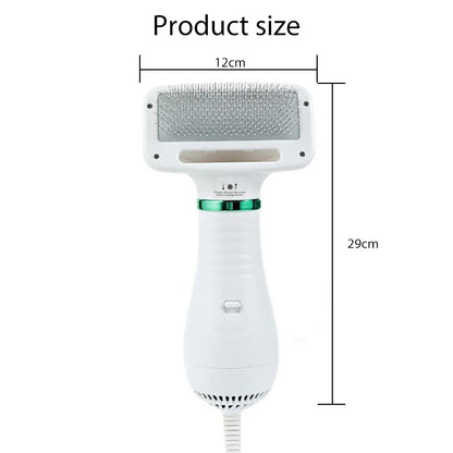 Secador Peine para Mascotas 2 en 1