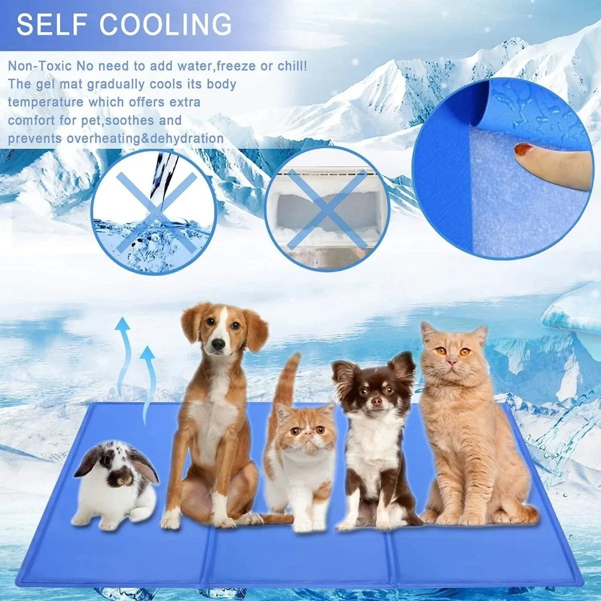 Manta Refrigerante Para Mascota