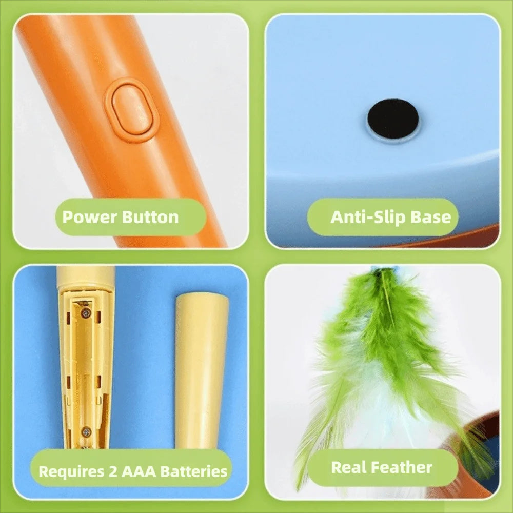 Juguete interactivo para gatos