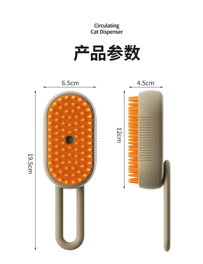 Cepillo a Vapor con mango para Mascota